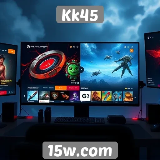 Análise da interface do Kk45 em comparação com concorrentes